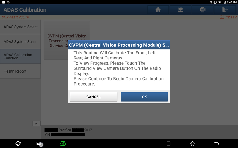 Pacifica CVPM Surround View Camera Calibration 04