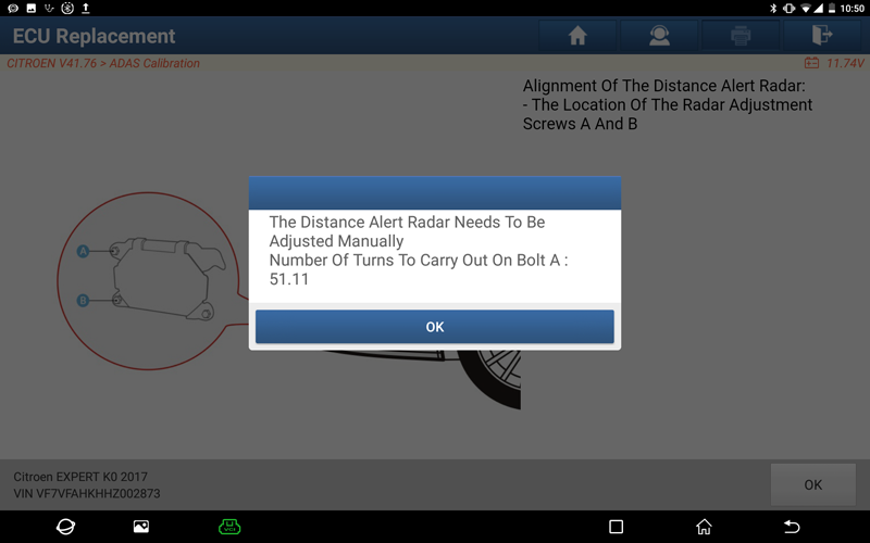 JUMPY K0 Vehicle Distance Assist Dynamic Calibration 12