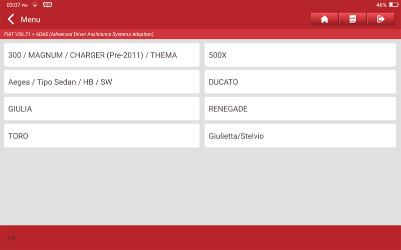 FIAT Ducato Front Camera Calibration 01