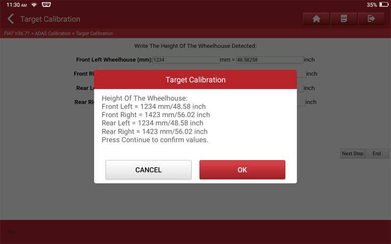 ALFA ROMEO Stelvio Front Camera Calibration 17