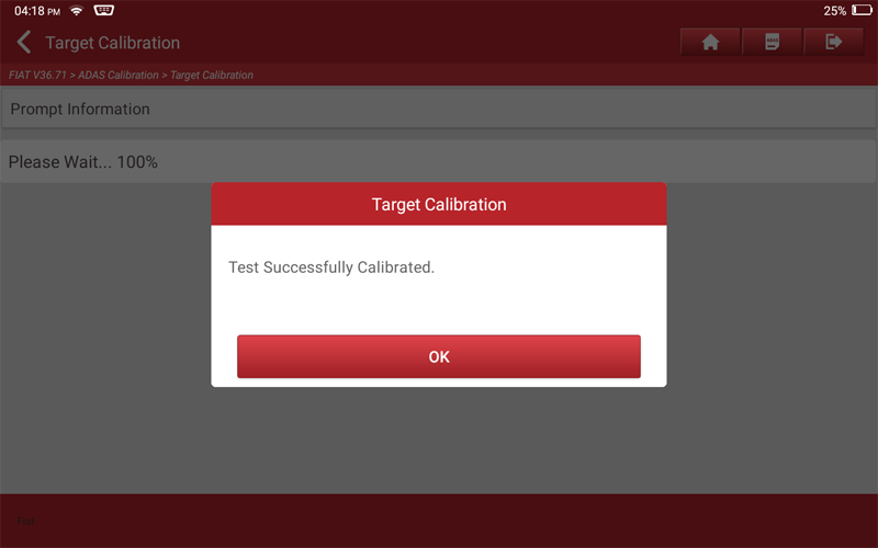 ALFA ROMEO Stelvio Front Camera Calibration 19