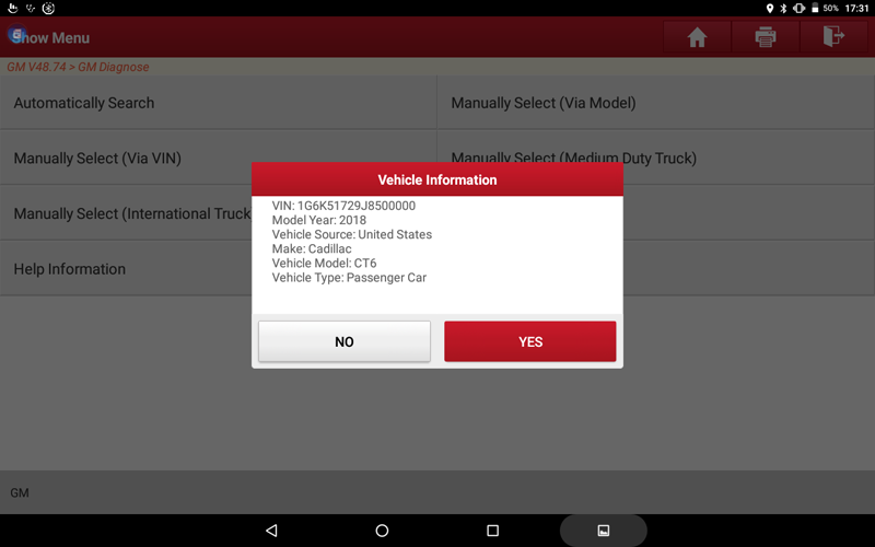 Cadillac CT6 Long Range Radar Calibration 01