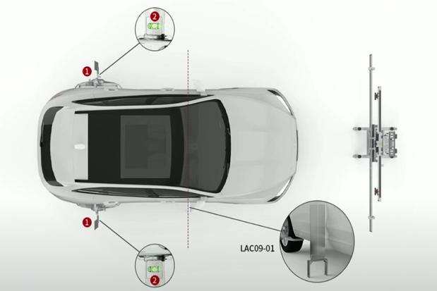 Toyota Harrier 2017 Front Recognition Camera Calibration